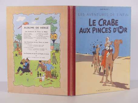Hergé : Tintin 9 ; Le Crabe aux pinces d'or en 