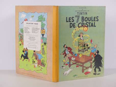 Hergé : Tintin 13 ; Les 7 boules de cristal en 