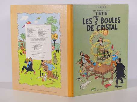 Hergé : Tintin 13 ; Les 7 boules de cristal en 