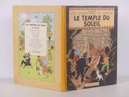 Hergé : Tintin 14 ; Le Temple du soleil en édition