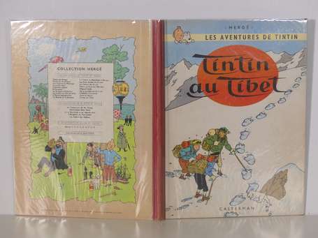 Hergé : Tintin 20 ; Tintin au Tibet en édition 