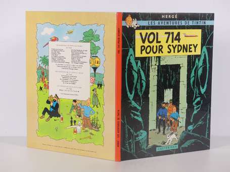 Hergé : Tintin 22 : Vol 714 pour Sidney en 1er 