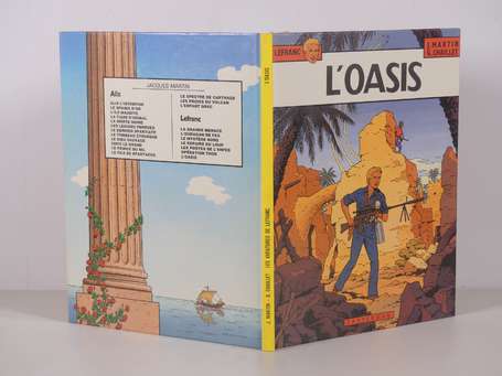 Martin et Chaillet : Lefranc 7  ; L'Oasis  en 