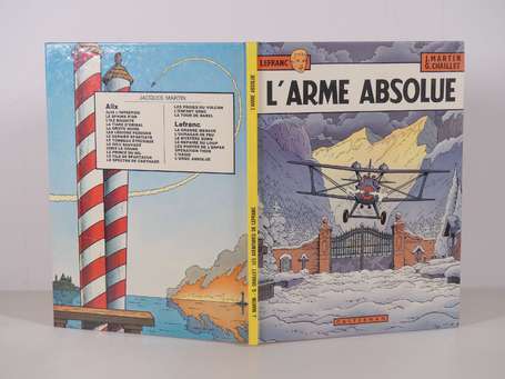 Martin et Chaillet : Lefranc 8  ; L'Arme absolue 