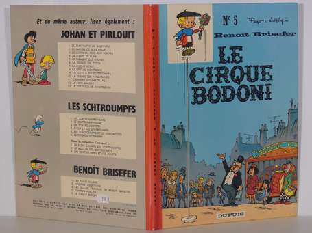 Peyo et Walthéry : Benoît Brisefer 5 ; Le Cirque 