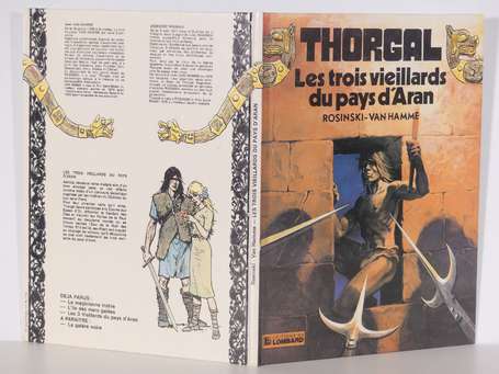 Rosinski : Thorgal 3 ; Les trois vieillards du 