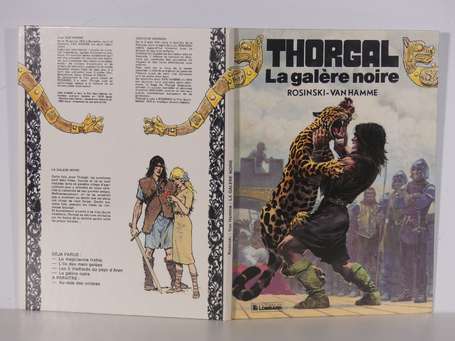 Rosinski : Thorgal 4 ; La Galère noire en édition 