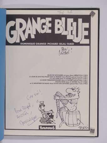 Tardi : Grange bleue en édition originale de 1985 