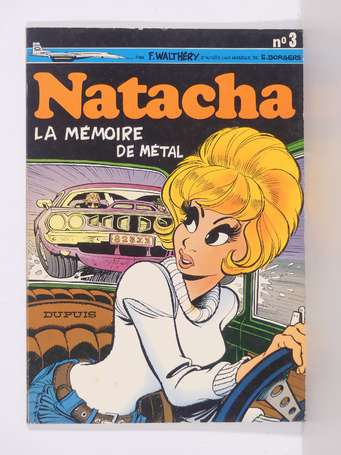 Walthéry : Natacha 3 ; La Mémoire de métal en 