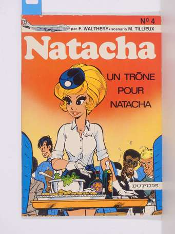 Walthéry : Natacha 4 ; Un Trône pour Natacha en 