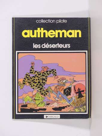 Autheman : Les Déserteurs en édition originale de 