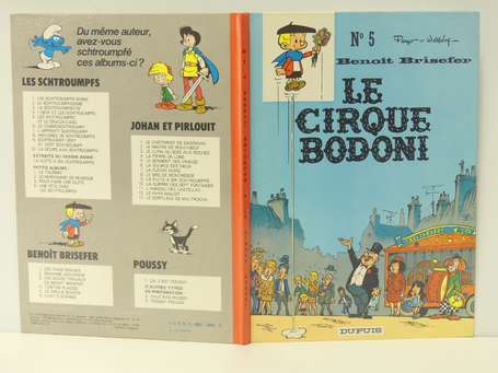 Walthéry : Benoît Brisefer 5 ; Le Cirque Bodoni en