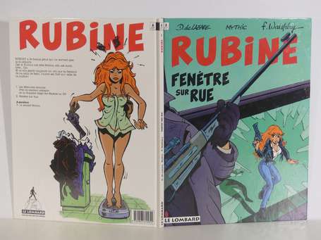 De Lazare et Walthéry : Rubine 2 ; Fenêtre sur rue