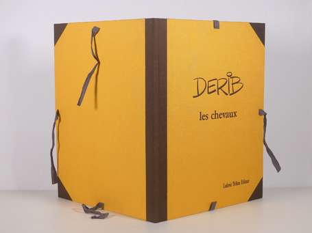Derib : Les Chevaux ; port-folio en édition 