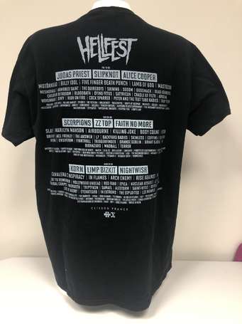 T-Shirt L HELLFEST Club des Supporters 2015