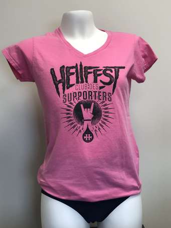 T-Shirt Collector Ladies L HELLFEST Club des 