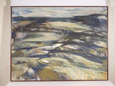 ALTMANN Gérard (1923-2012) Paysage. Huile sur 