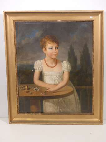 LECOMTE Hippolyte (1781-1857) - Portrait de 
