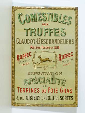 COMESTIBLES AUX TRUFFES Claudot-Deschandeliers à 