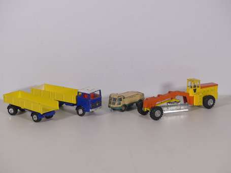 Lot de dinky - Mercedes Lb20/niveleuse/Lmv - en 