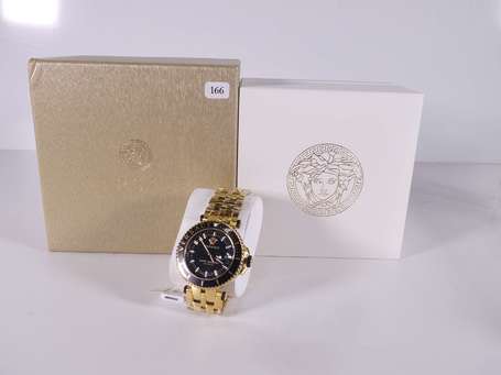 VERSACE - Montre bracelet d'homme V-Race. Etat 