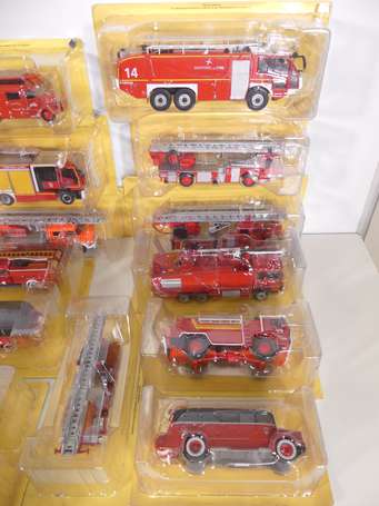 Série presse - Hachette - 20 véhicules de pompiers