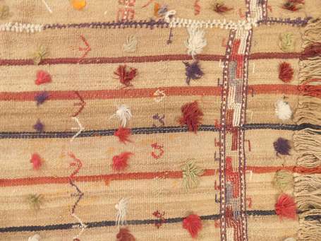 Kilim (chaine et trame en laine). Seconde moitié 