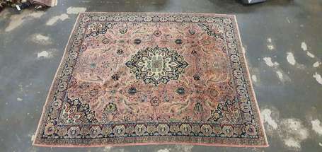 Tapis Sarouk (chaîne et trame en coton, velours en