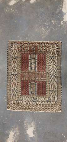 Tapis Hatchlou (chaîne, trame et velours en 