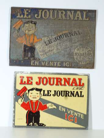 LE JOURNAL « C'est le Journal » : Tôle illustrée 