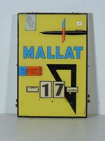 MALLAT : Calendrier perpétuel illustré des 