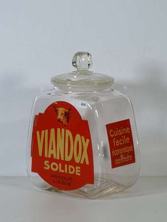 VIANDOX Solide /Produit Liebig : Bocal illustré. 