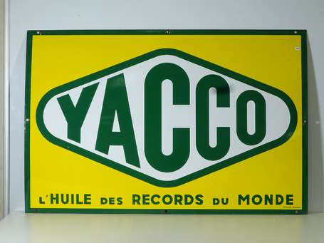 YACCO « L'Huile des Records du Monde : Plaque 