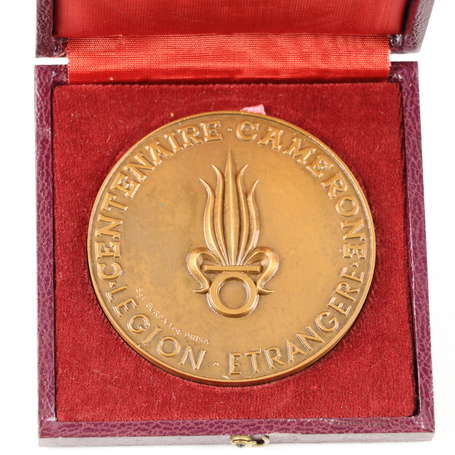 Médaille de bronze centenaire de Camerone 