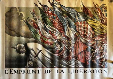 Militaria « L'EMPRUNT DE LA LIBERATION » - Affiche