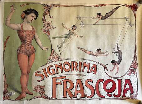 Cirque - « Signorina FRASCOJA » - affiche 