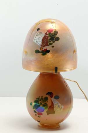 PIERINI Robert (né en 1950) - Lampe champignon en 