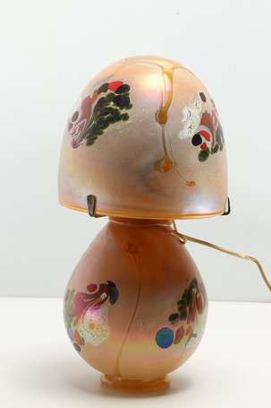PIERINI Robert (né en 1950) - Lampe champignon en 