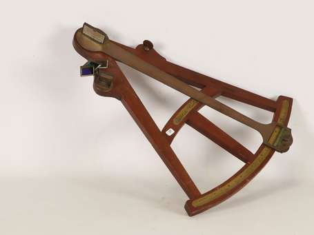 Octant selon Hadley, outil pédagogique de 