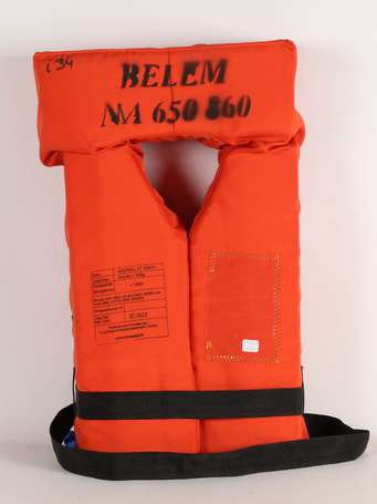 Belem - Gilet de sauvetage siglé, n° 1202775.