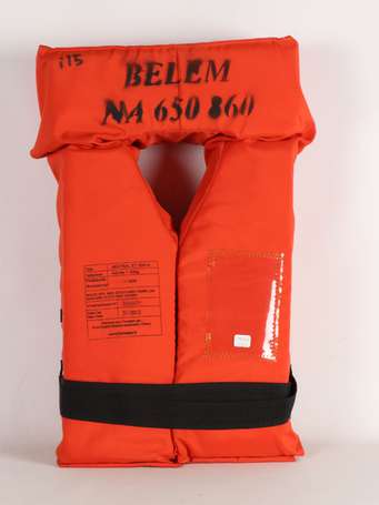 Belem - Gilet de sauvetage siglé, n° 1203677.