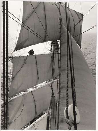 PLISSON Philip (né en 1947) - Belem, marin sur le 