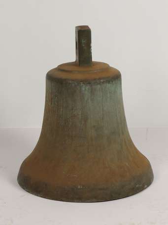 Cloche en bronze siglée BELEM, fabriquée à 