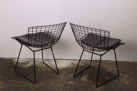 BERTOIA Harry (1915-1978), Edition KNOLL - Paire 