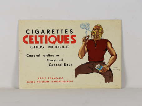 CIGARETTES CELTIQUES « Gros Module » : Publicité «