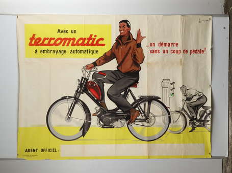 TERROMATIC / Terrot à Dijon : Affiche illustrée 