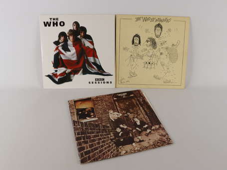 3 Disques : THE WHO - The Who By Numbers - Polydor