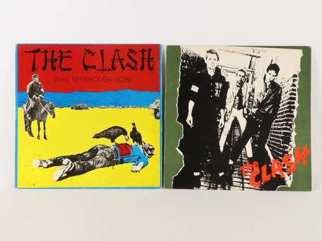 2 Disques : THE CLASH - Give 'Em Enough Rope - CBS