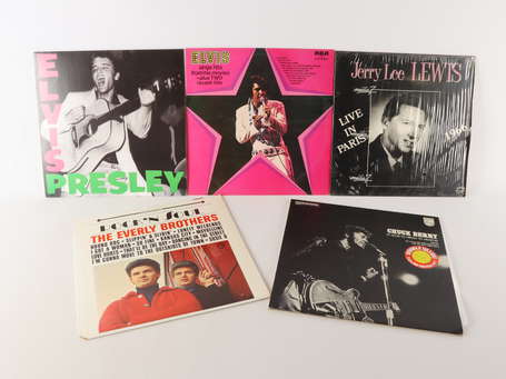 5 Disques : JERRY LEE LEWIS - Live In Paris - 