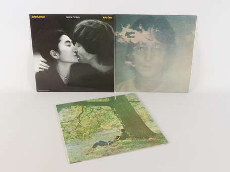 3 Disques : John Lennon - Double Fantasy - Capitol